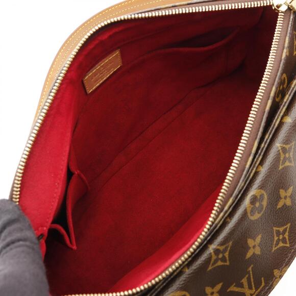 Louis Vuitton Viva Cite Monogram Shoulder Bag Canvas Leather Brown - Picture 3 of 10